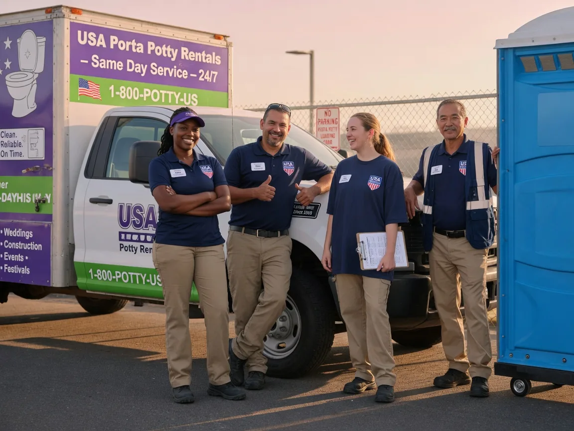 Porta Potty Rental company in Smith River, CA